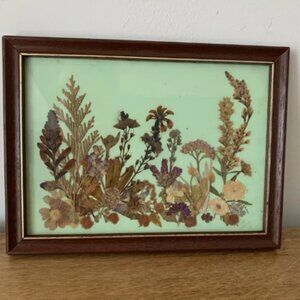 Framed Dried Flower Paintings In A Classic Style